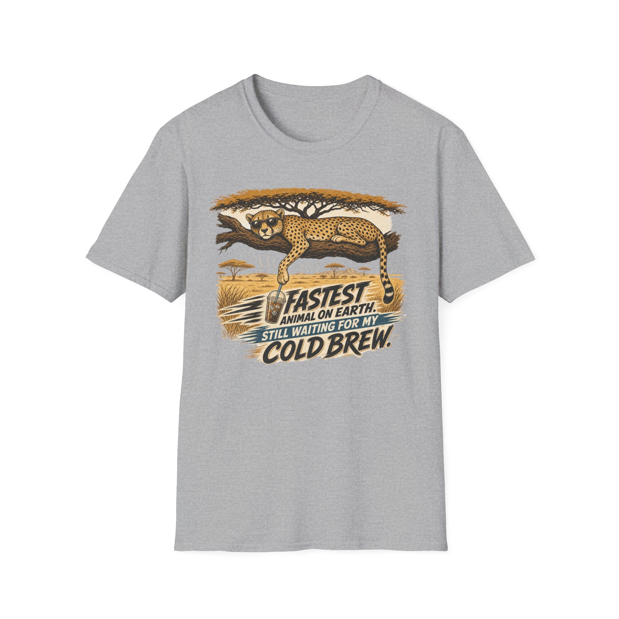 Cheetah Coffee T-shirt