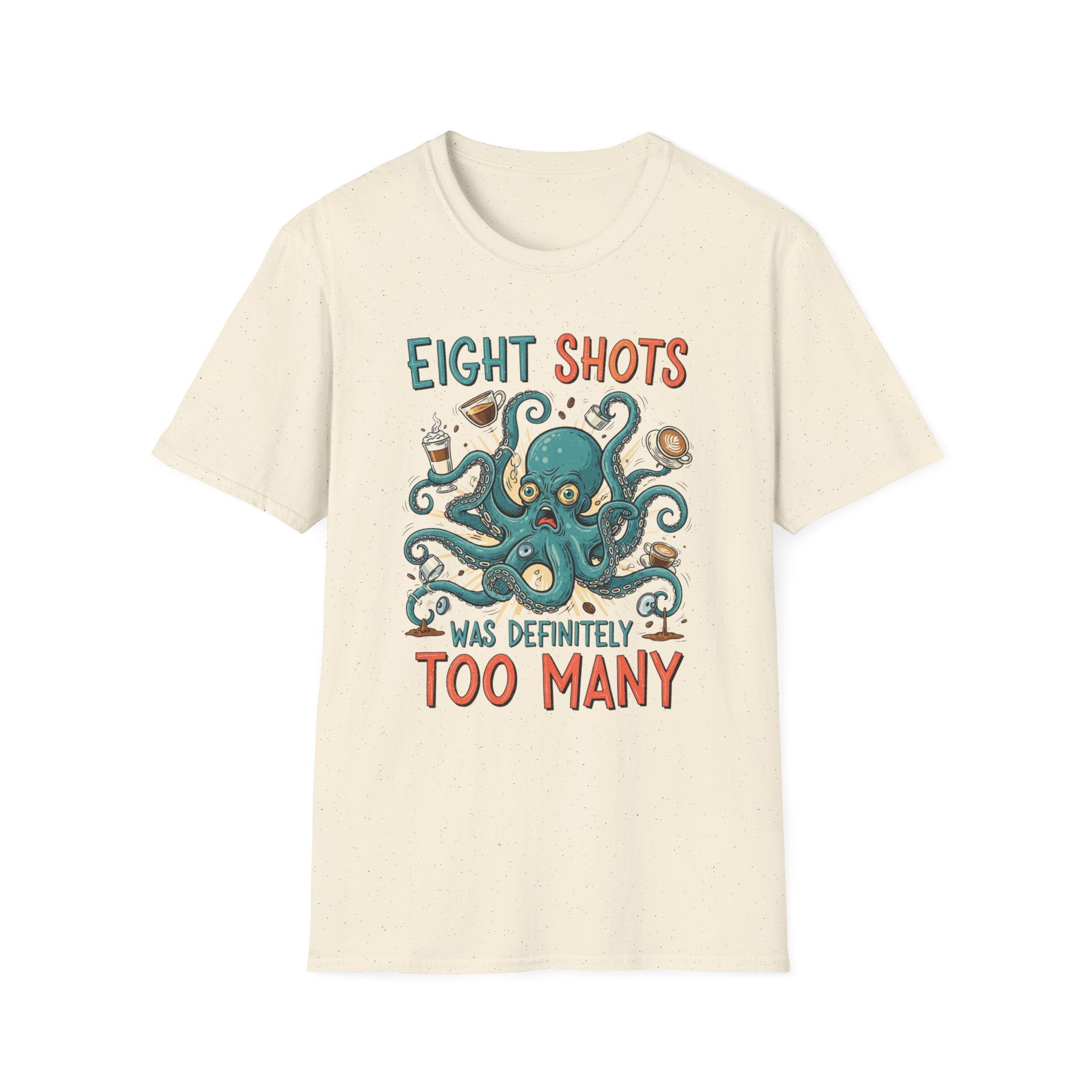Eight Shots Octopus T-Shirt