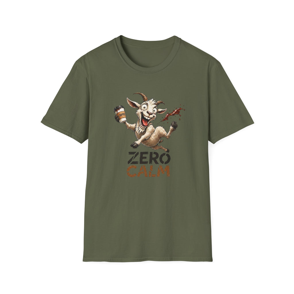 'Zero Calm' Goat T‑Shirt
