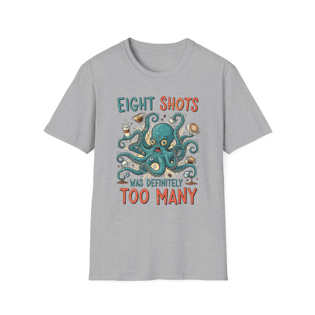 Eight Shots Octopus T-Shirt