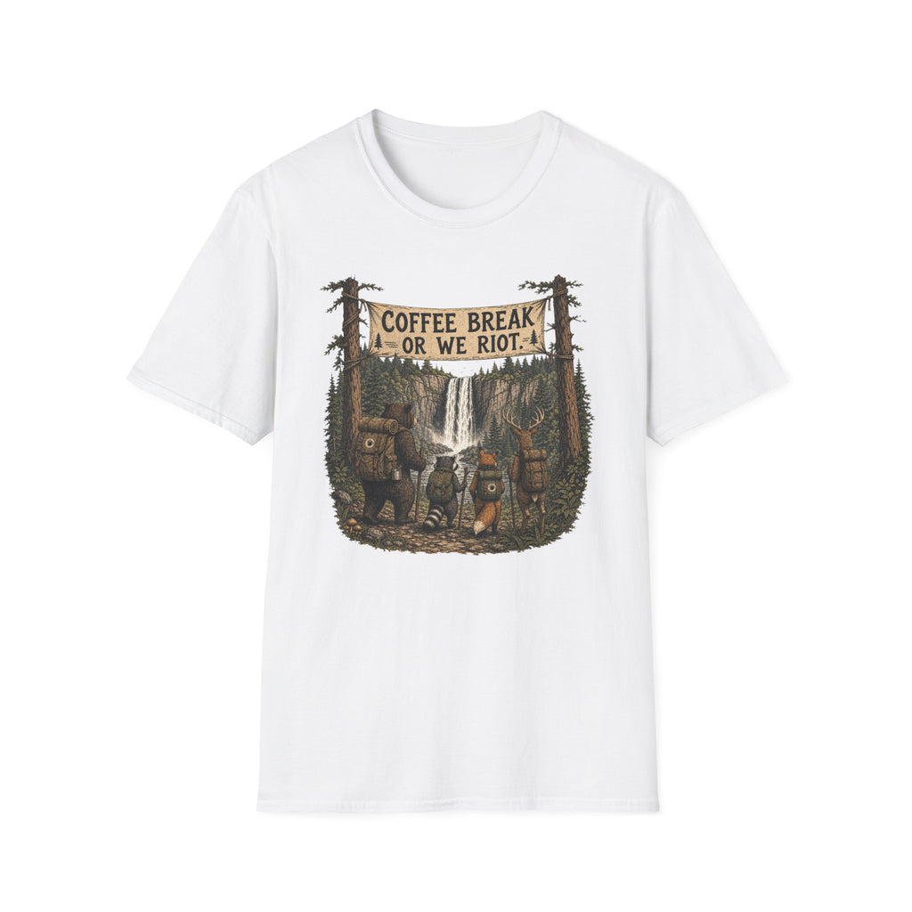 Coffee Break or We Riot T-Shirt