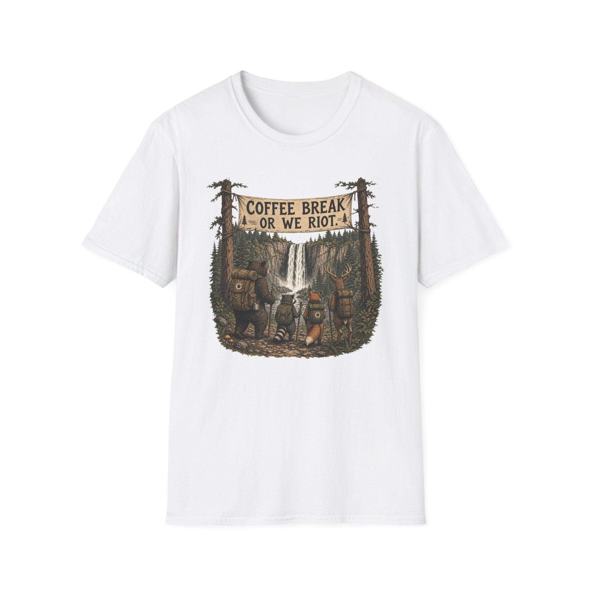 Coffee Break or We Riot T-Shirt