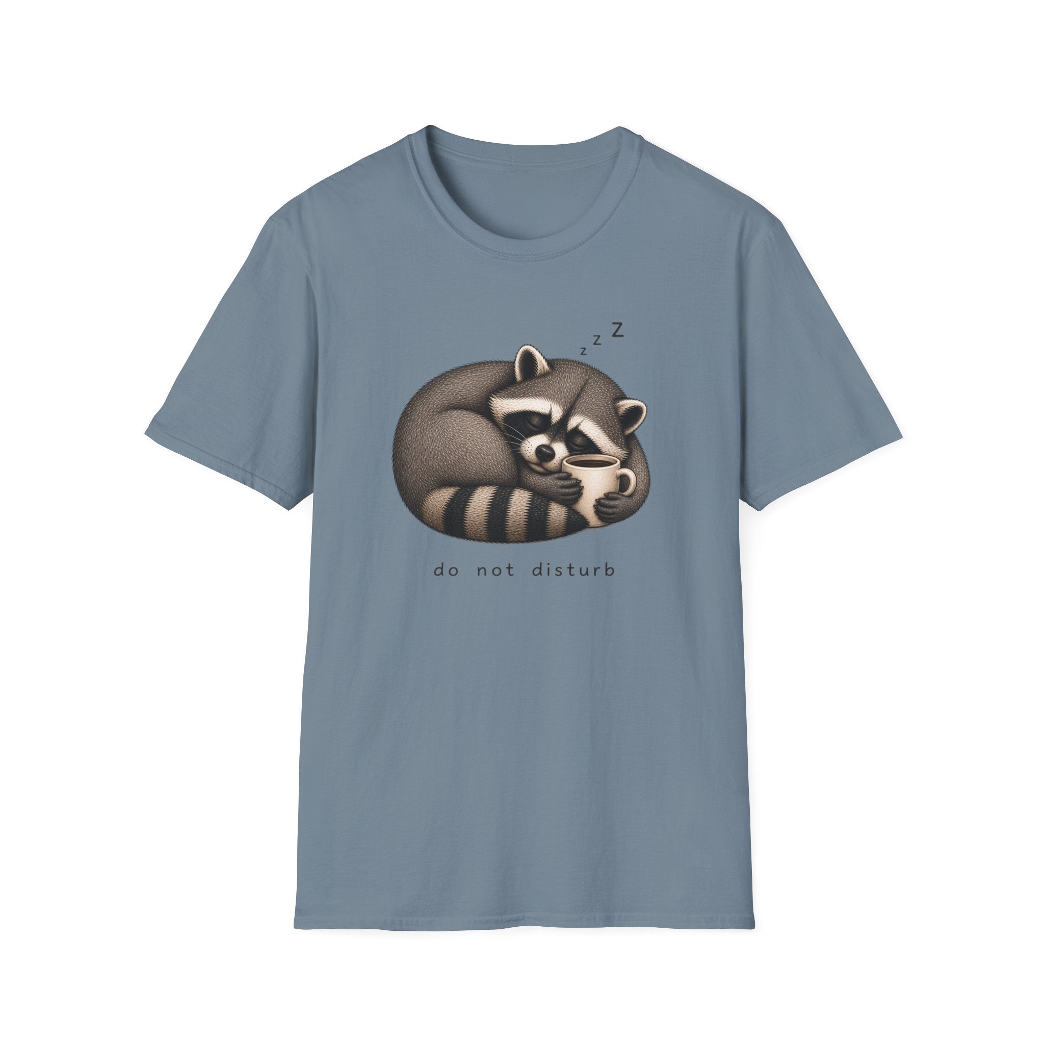 Sleeping Raccoon "Do Not Disturb" T-Shirt