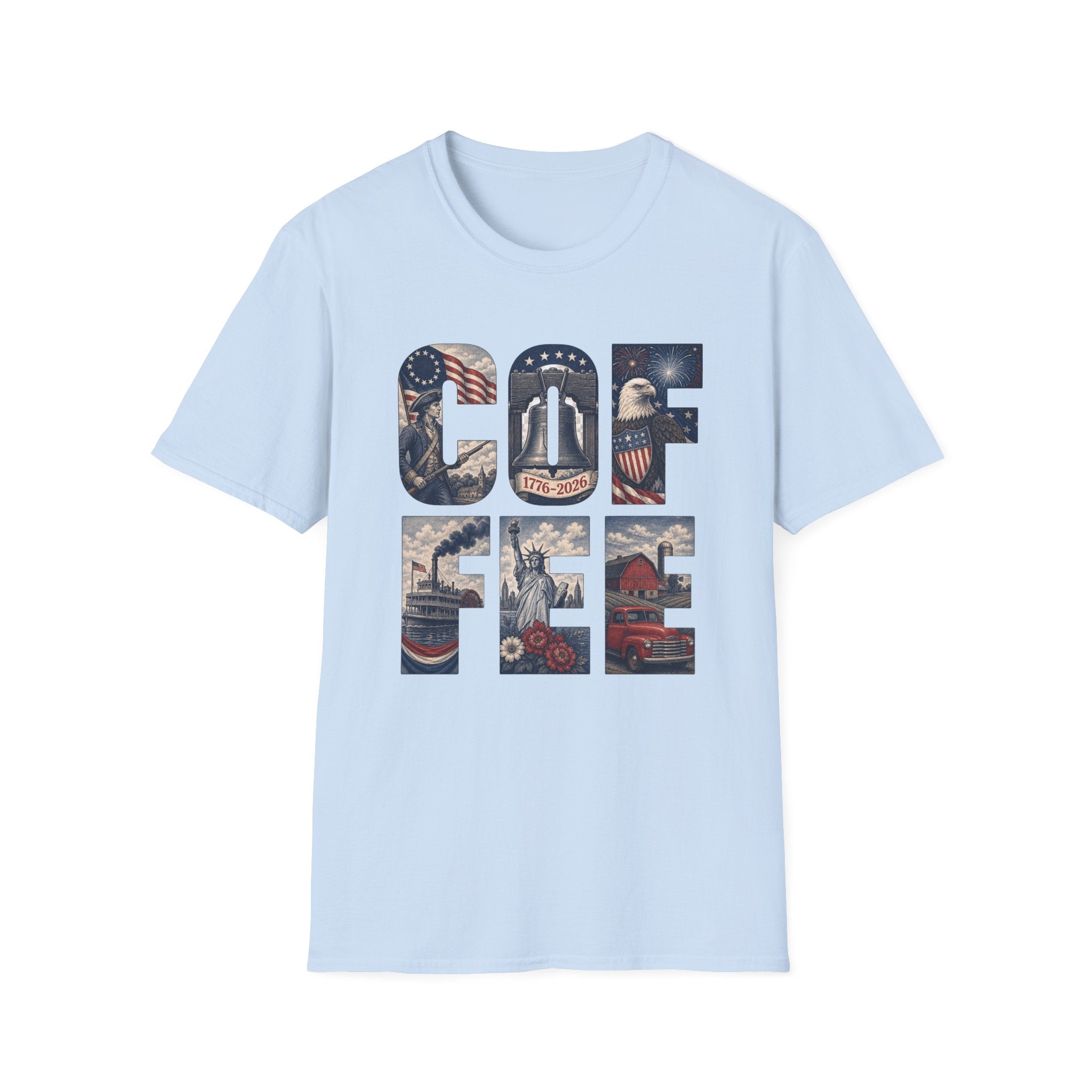 Coffee Patriotic USA T‑Shirt