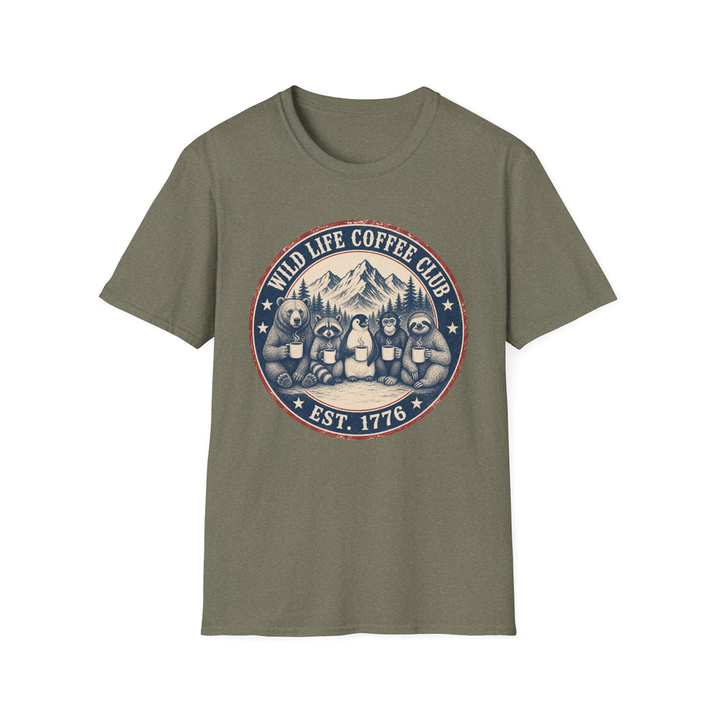 Wild Life Coffee Club 1776 T-Shirt