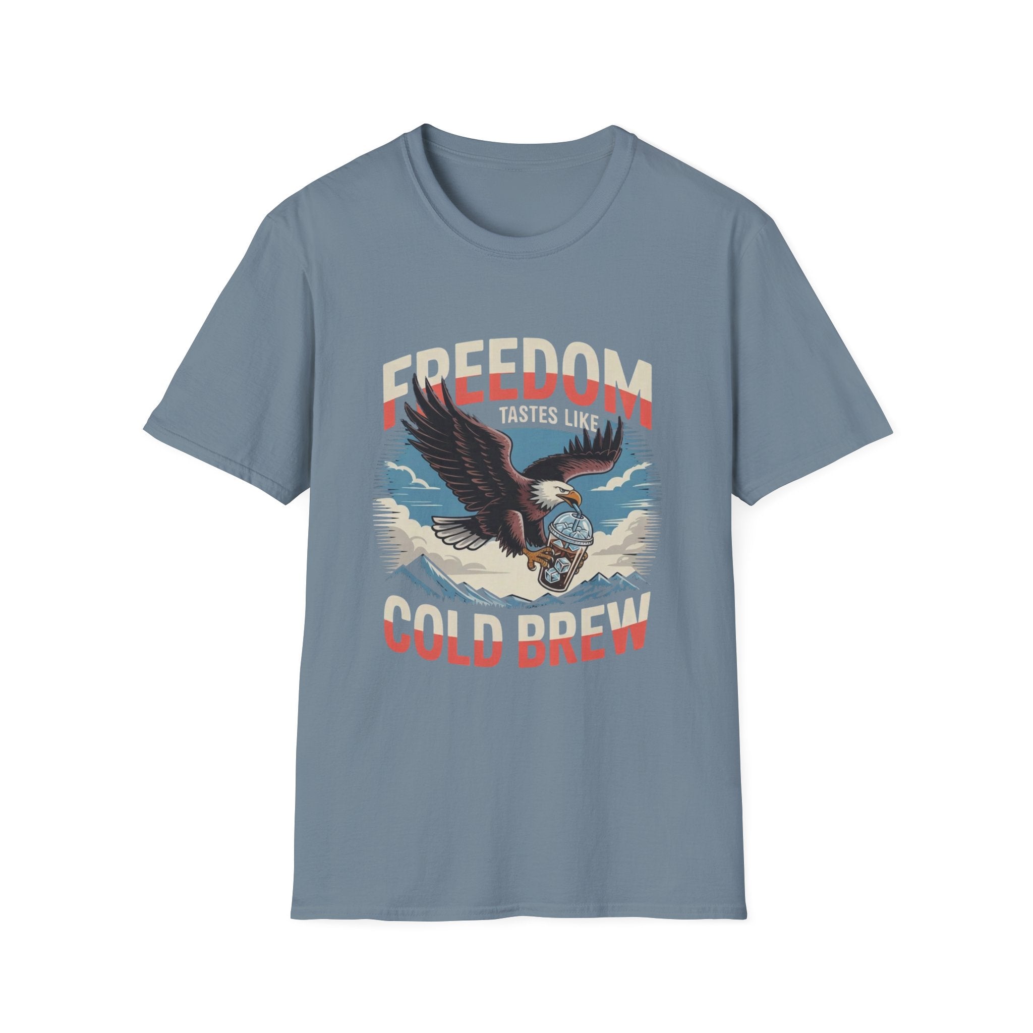 Freedom Tastes Like Cold Brew T-Shirt