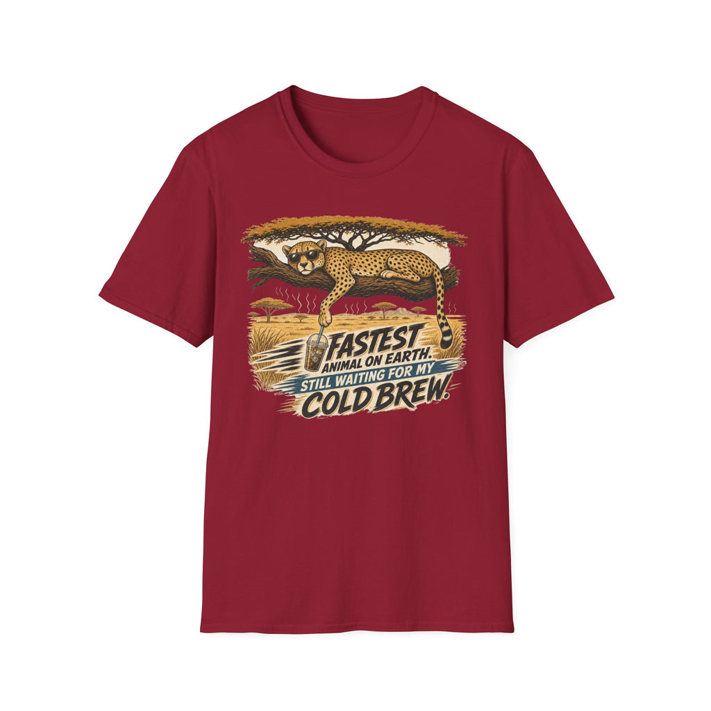 Cheetah Coffee T-shirt