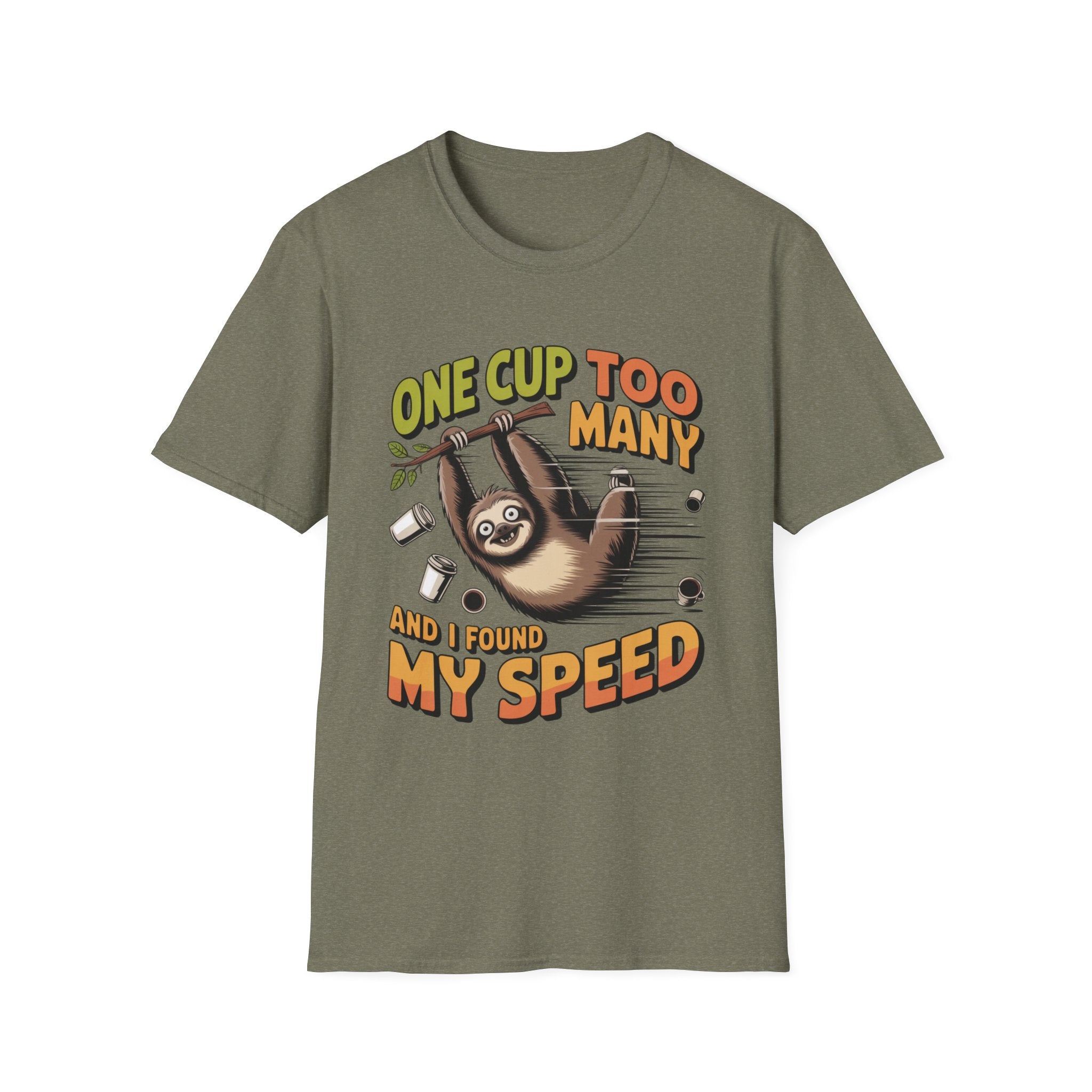 Coffee Sloth T-Shirt