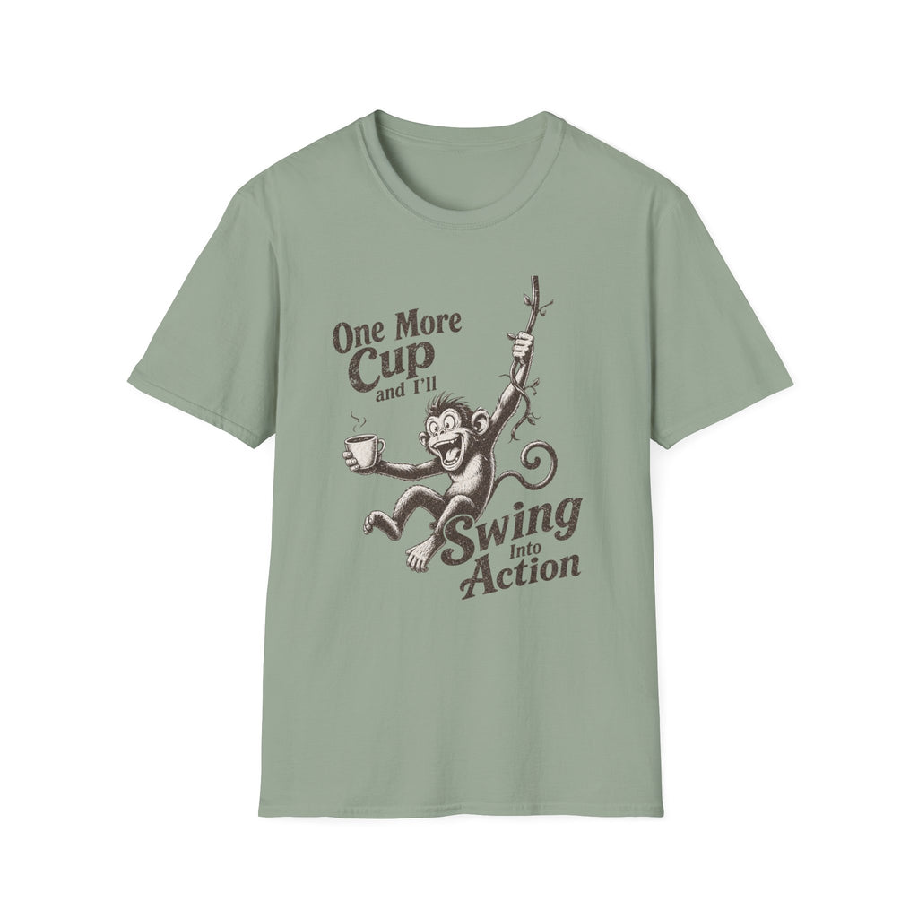One More Cup Monkey T-Shirt