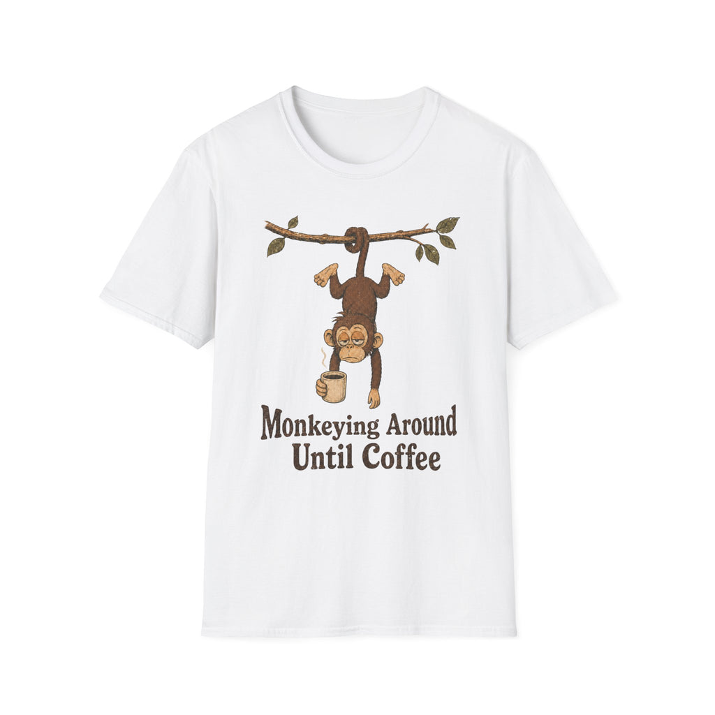 Monkeying Around Coffee T-Shirt