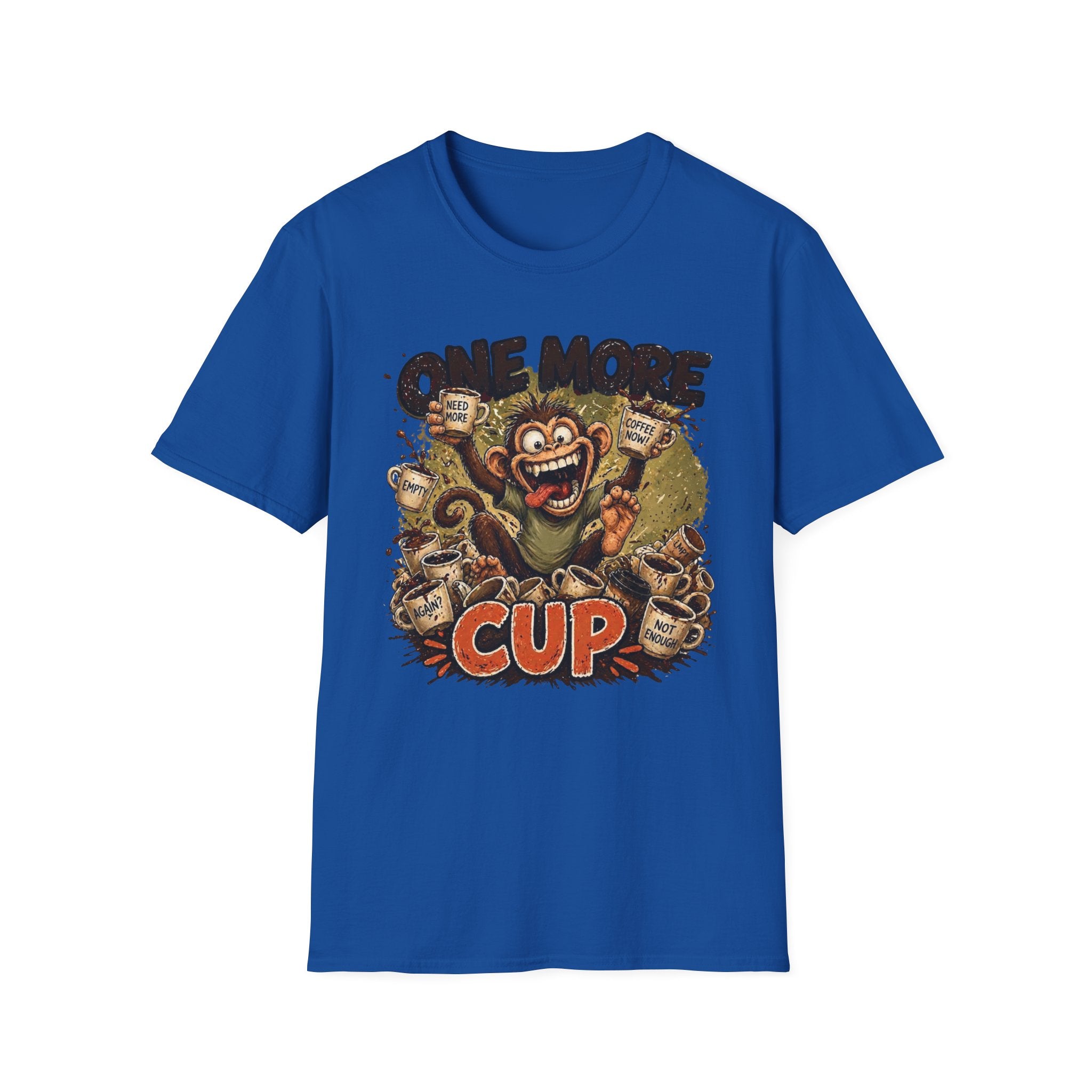 One More Cup Monkey T-Shirt