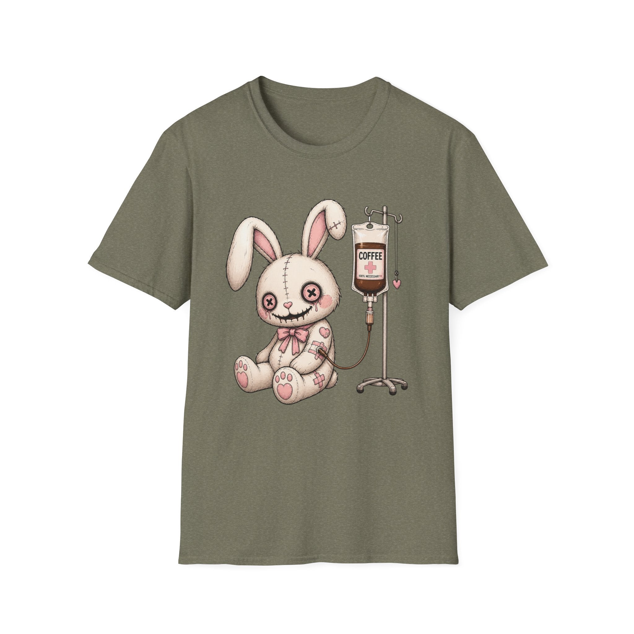 Cute Creepy Bunny T-Shirt