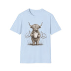 Highland Cow Coffee T-Shirt