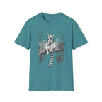 Lemur Sitting with Iced Coffee T-Shirt