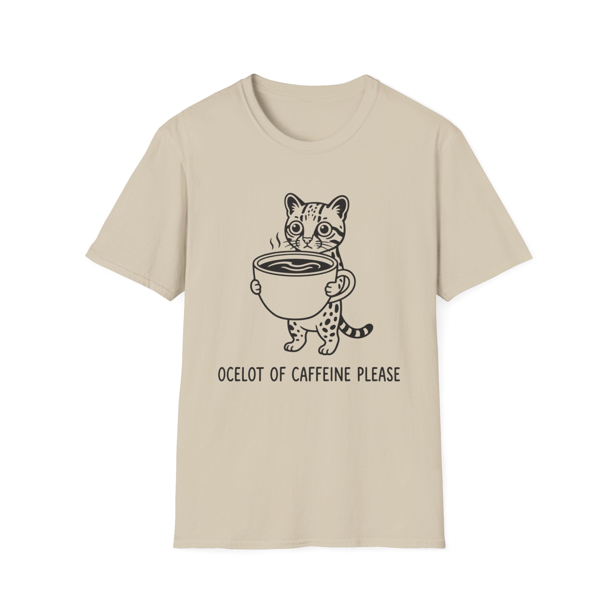 Ocelot of Caffeine T-Shirt