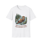 Otter Holding Iced Coffee T-Shirt