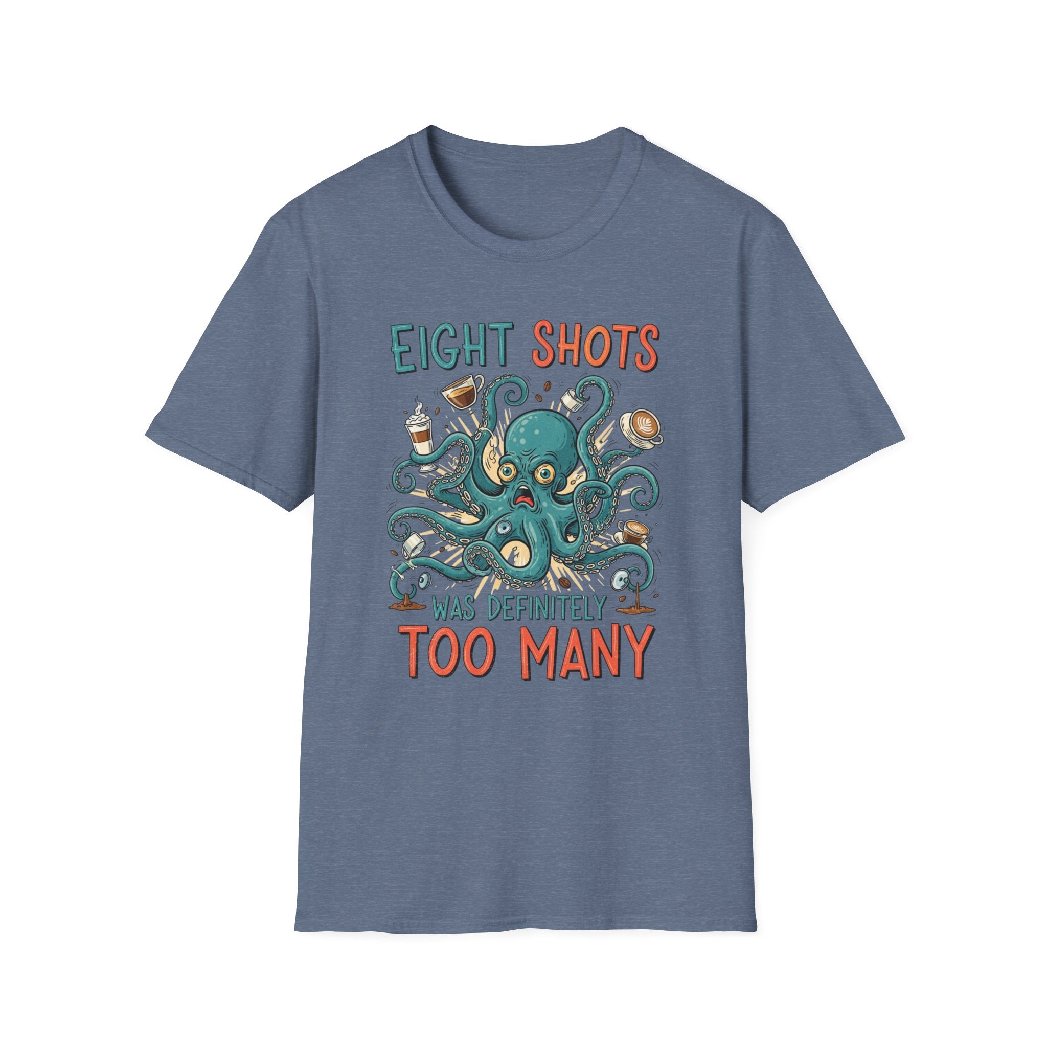 Eight Shots Octopus T-Shirt