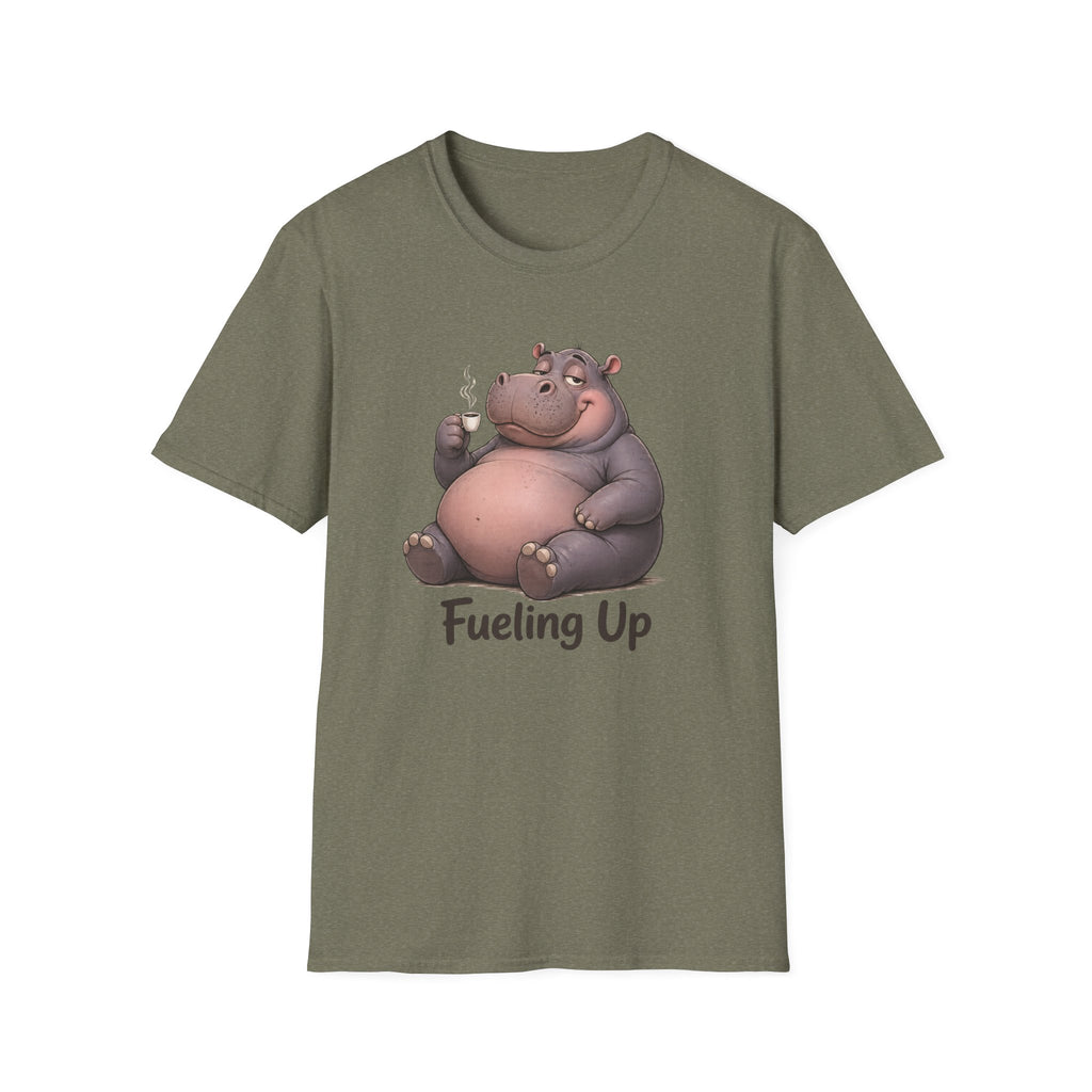 Hippo 'Fueling Up' T-Shirt