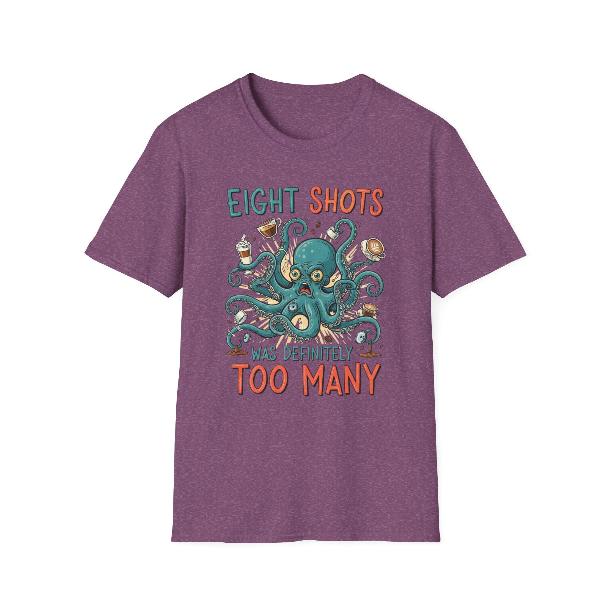 Eight Shots Octopus T-Shirt
