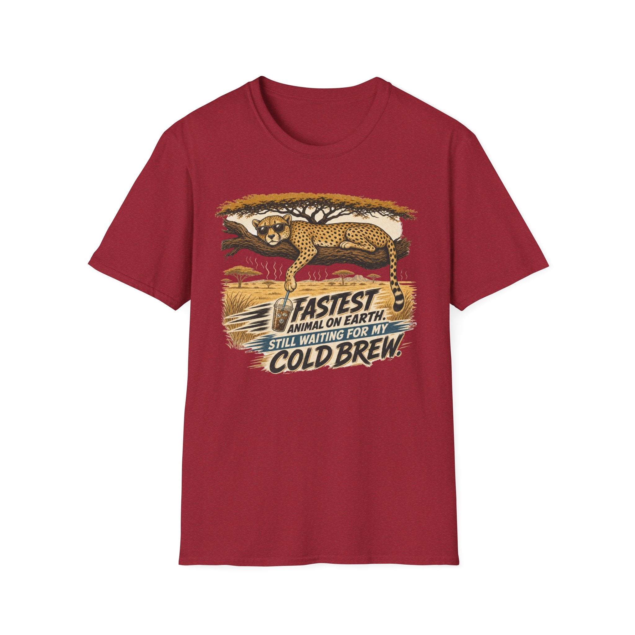 Cheetah Coffee T-shirt
