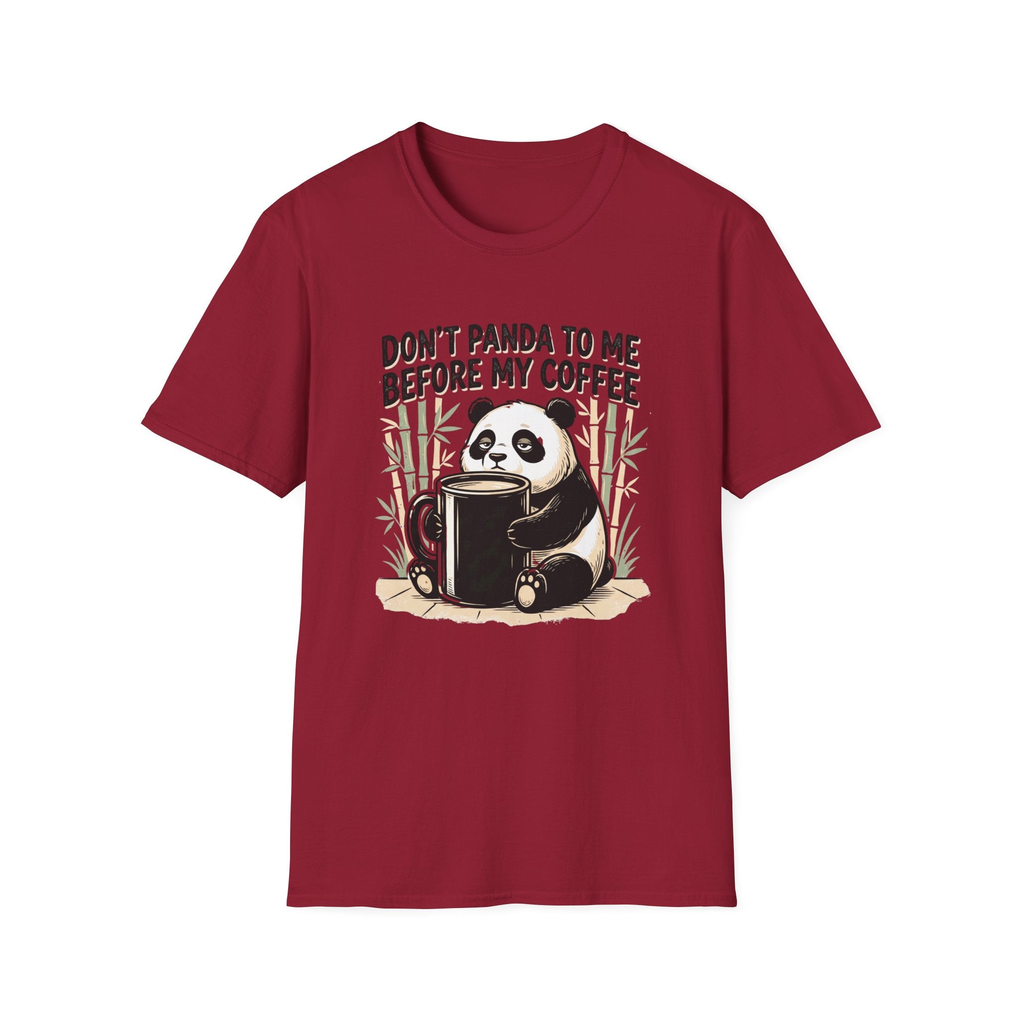 “Don’t Panda To Me Before My Coffee” T-Shirt