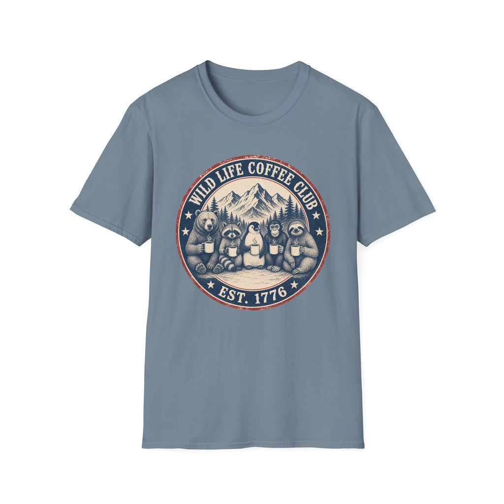 Wild Life Coffee Club 1776 T-Shirt
