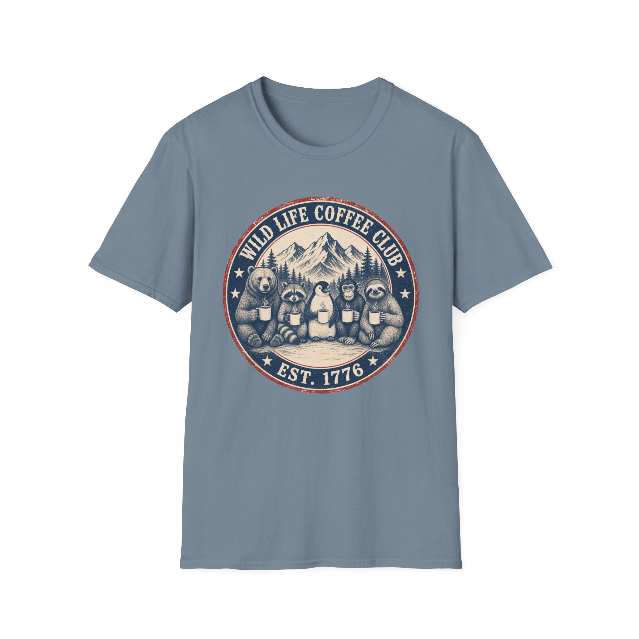 Wild Life Coffee Club 1776 T-Shirt