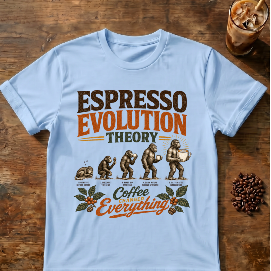 Espresso Evolution Theory T-Shirt