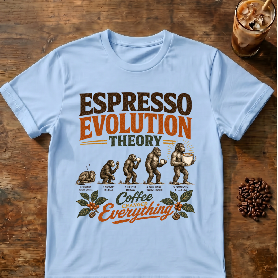 Espresso Evolution Theory T-Shirt