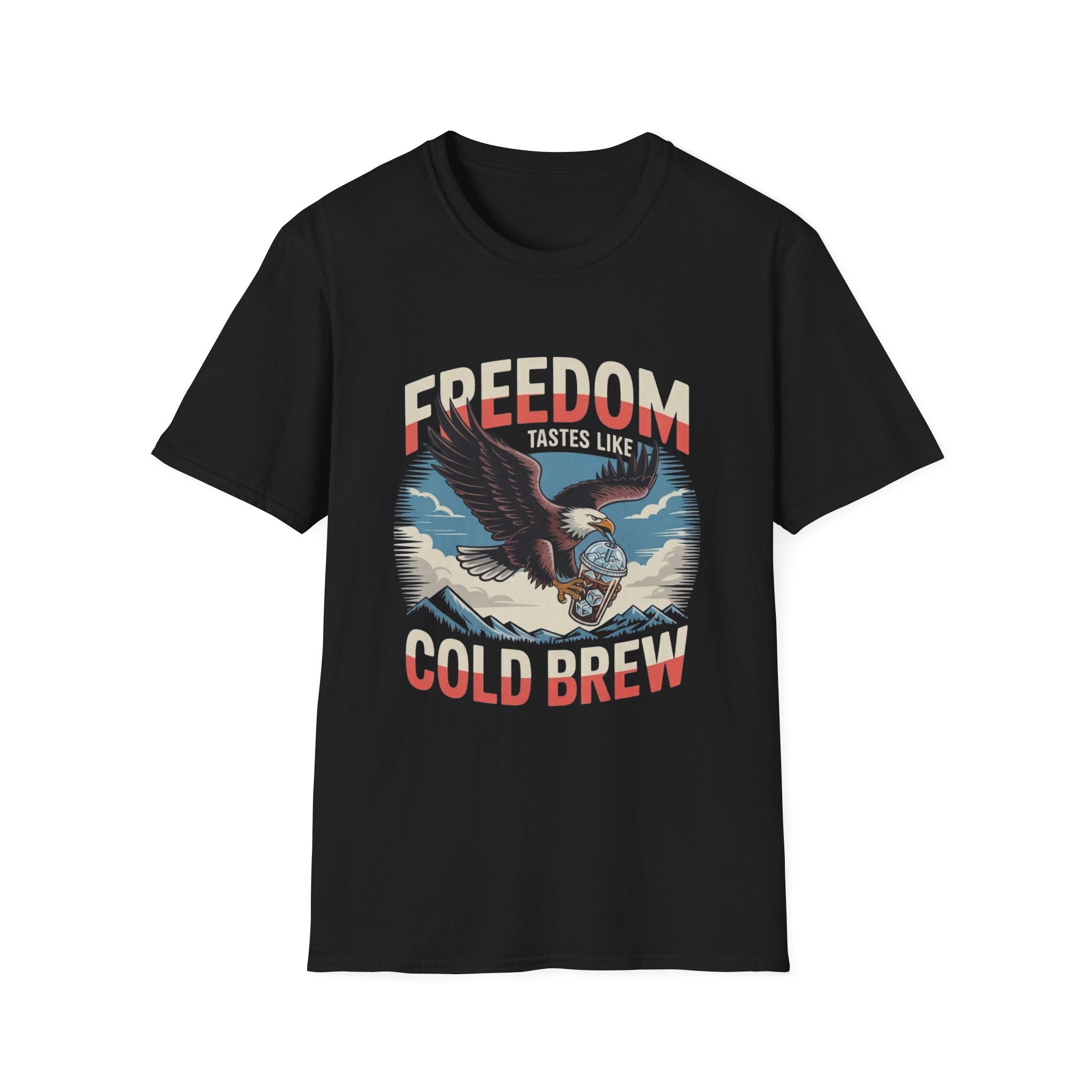 Freedom Tastes Like Cold Brew T-Shirt