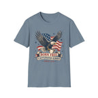 Born Free, Caffeinated Always Patriotic T‑Shirt