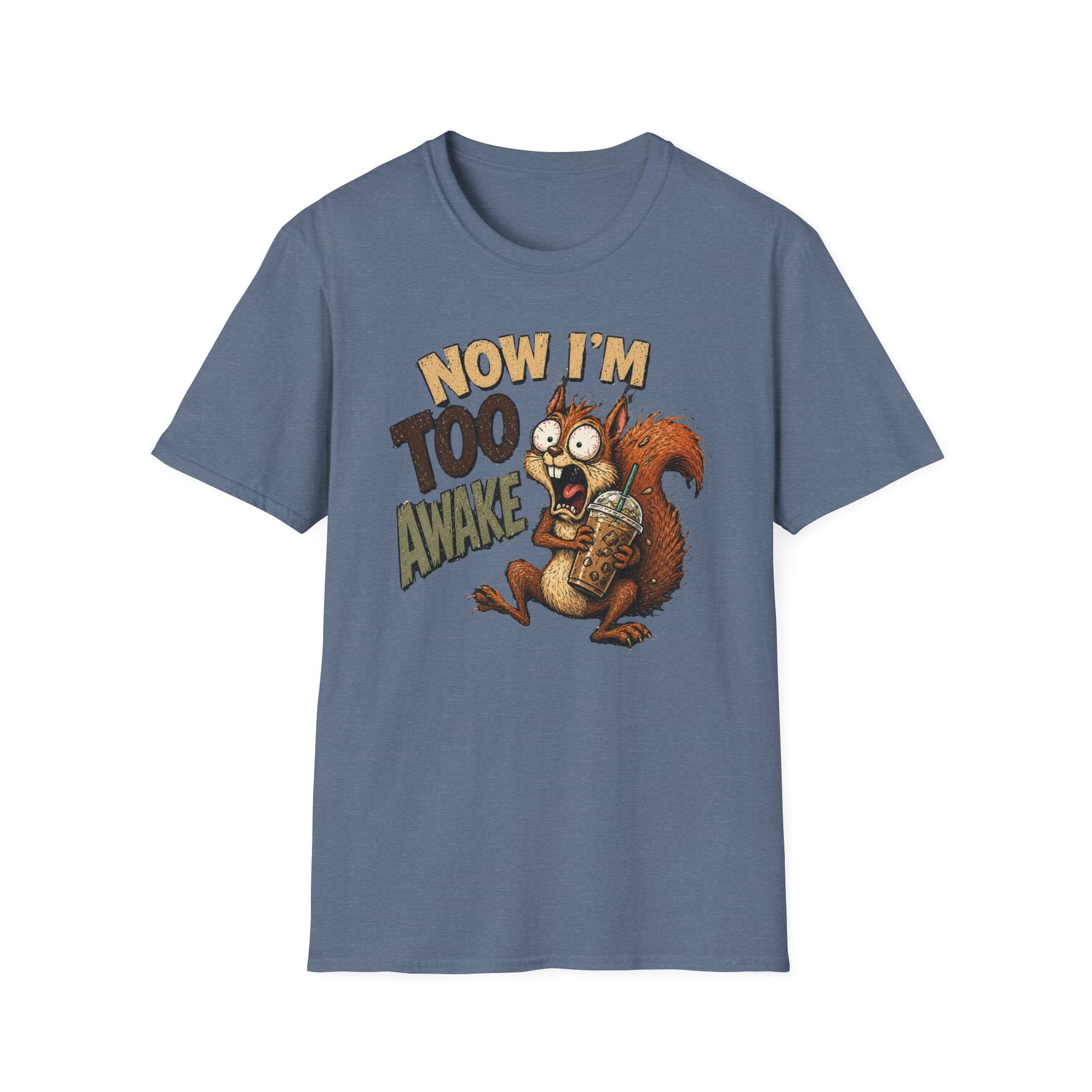 Too Awake Squirrel T-Shirt