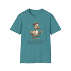 Duck Drinking Coffee T-Shirt