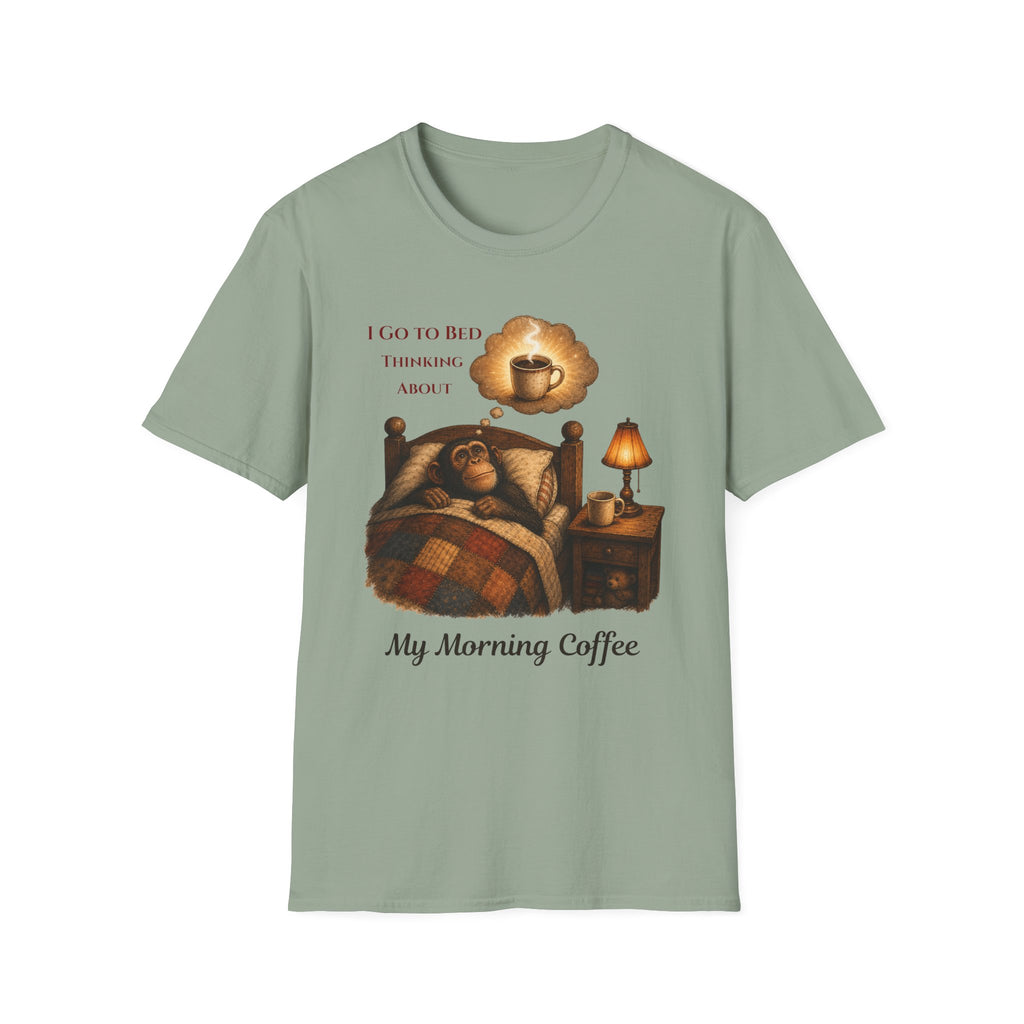 I Go To Bed Coffee T-Shirt