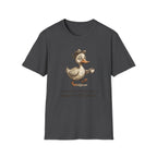 Duck Drinking Coffee T-Shirt