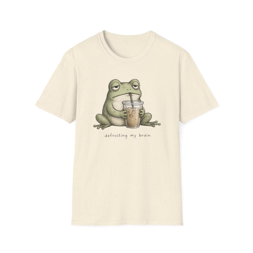 “Defrosting My Brain” Frog T-Shirt