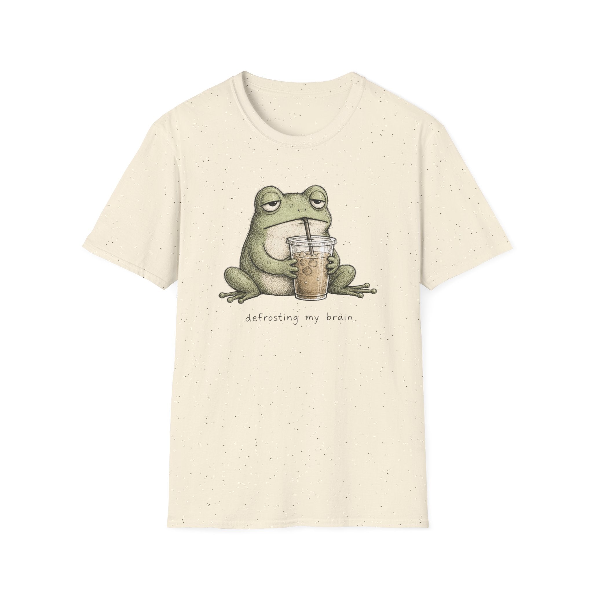 “Defrosting My Brain” Frog T-Shirt