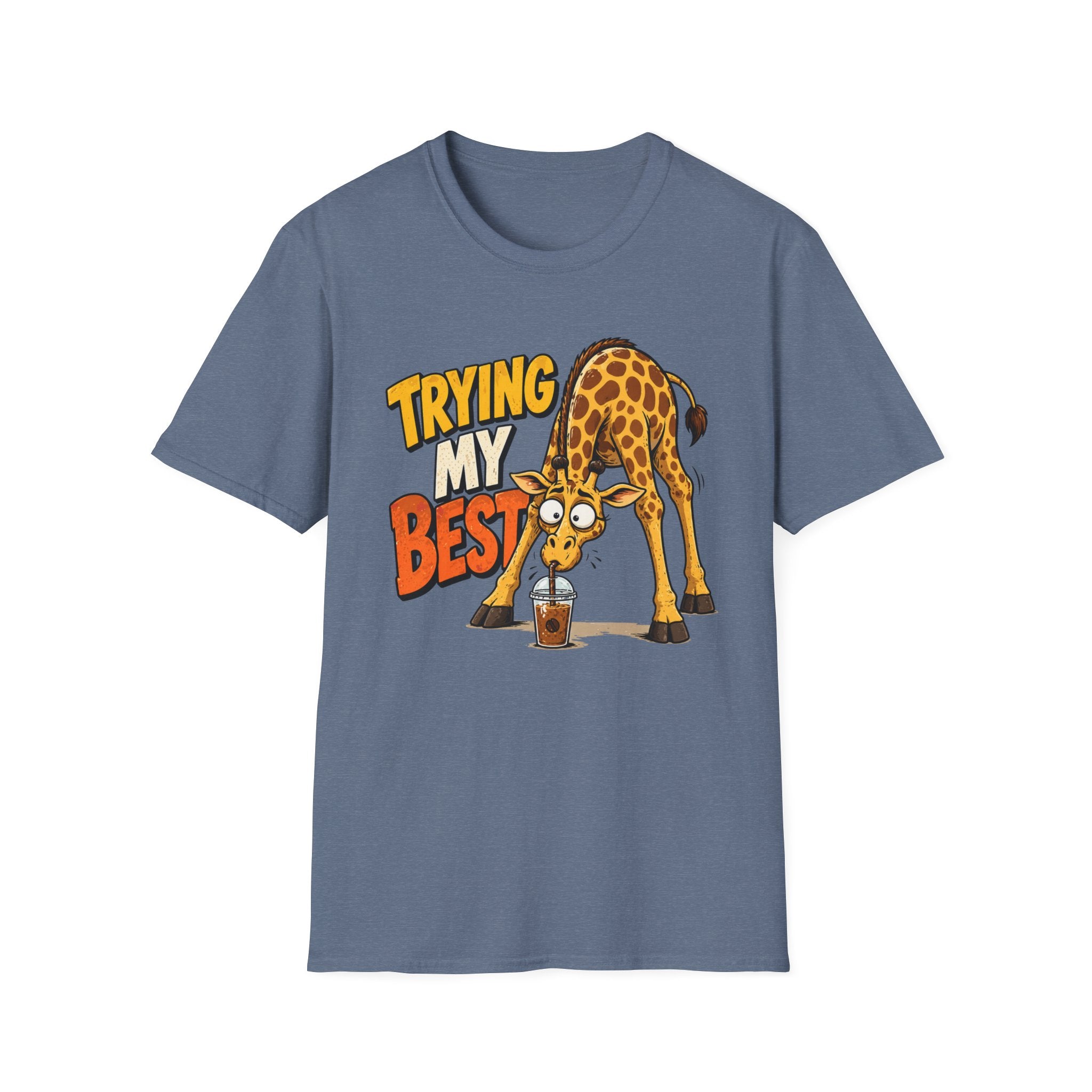 Trying My Best Giraffe T-Shirt