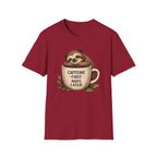 Sloth "Caffeine First, Naps Later" T-Shirt