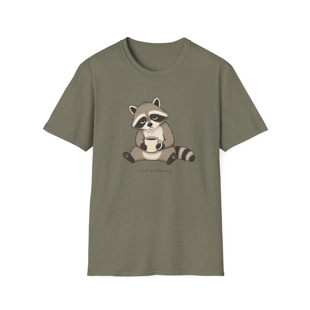 Raccoon Still Buffering T-Shirt