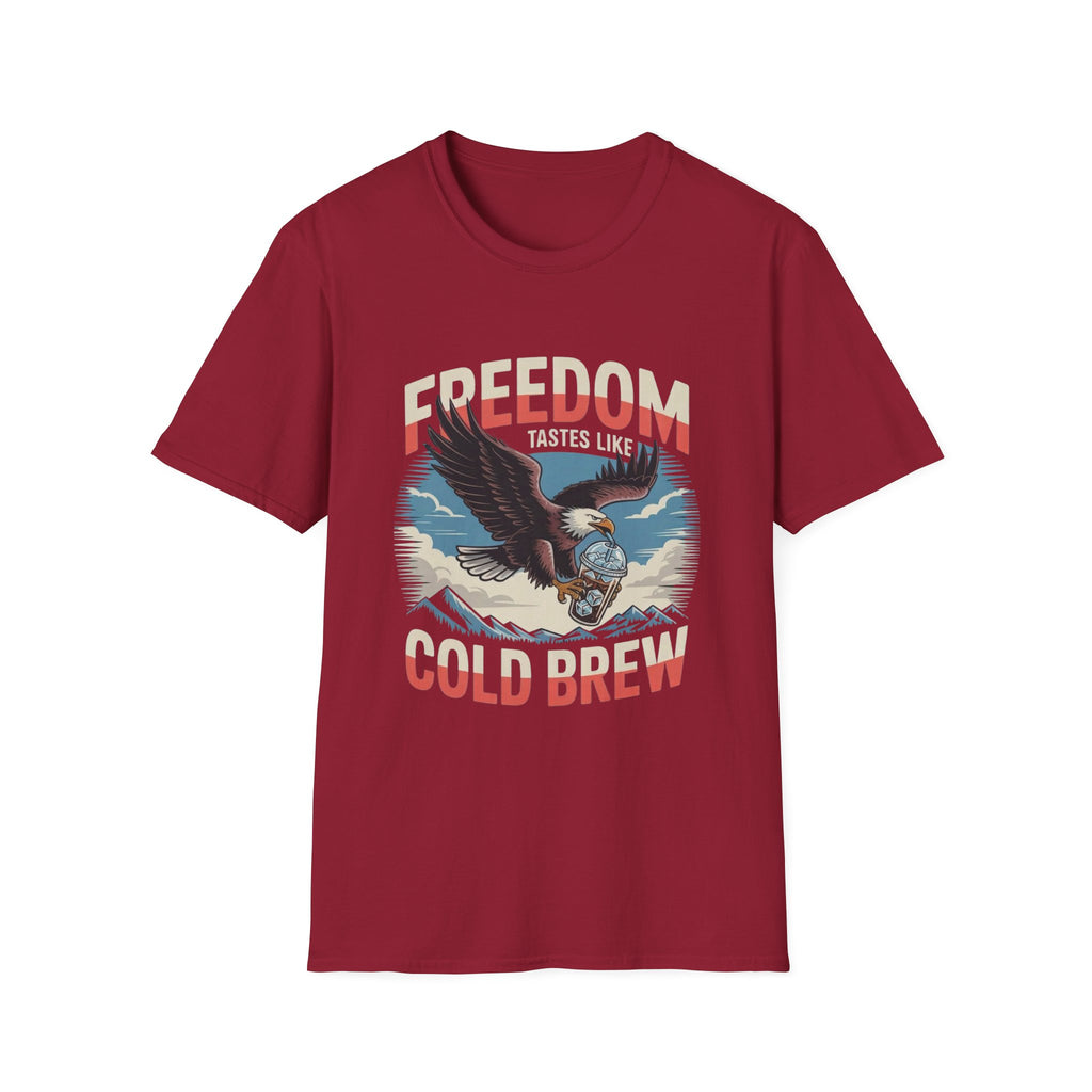 Freedom Tastes Like Cold Brew T-Shirt