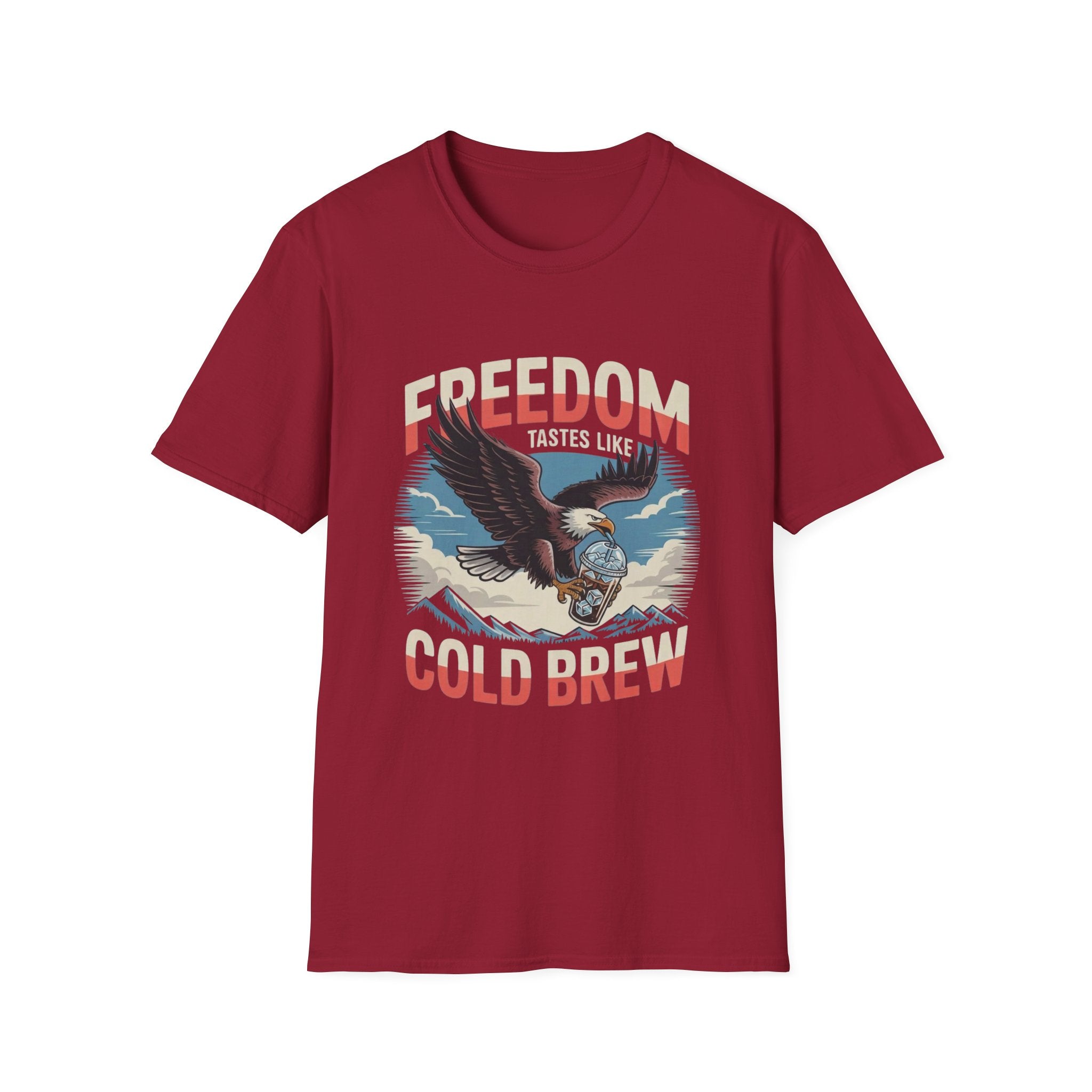 Freedom Tastes Like Cold Brew T-Shirt