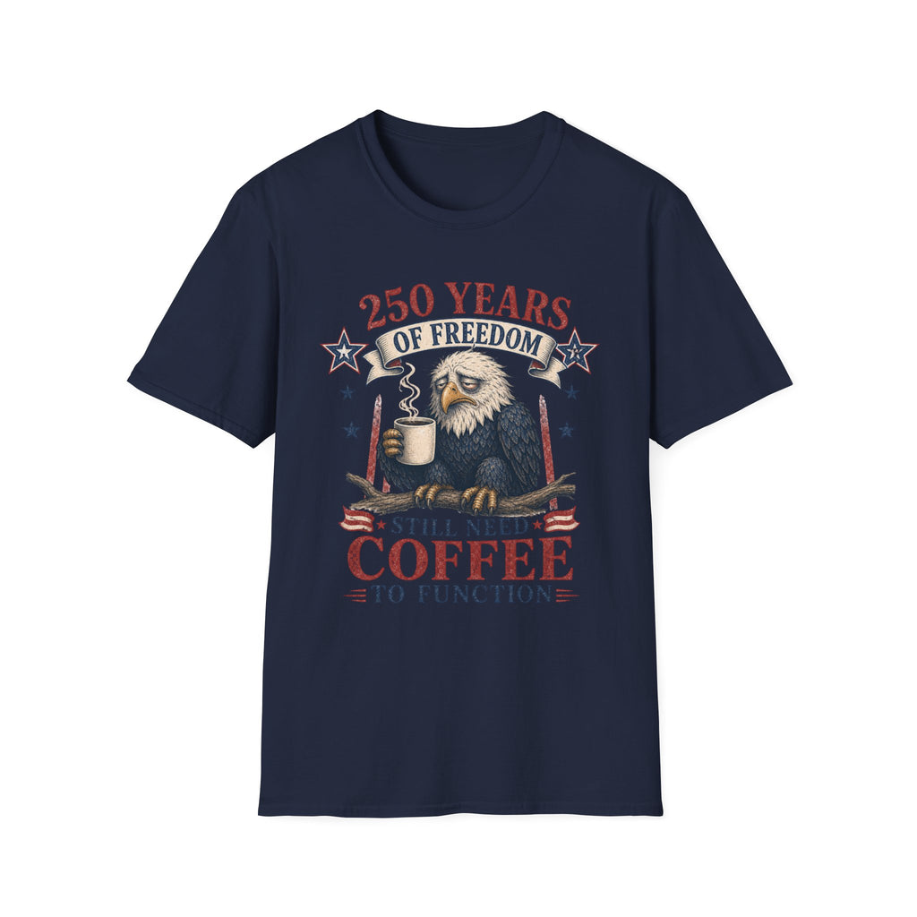 250 Years of Freedom Patriotic T-Shirt