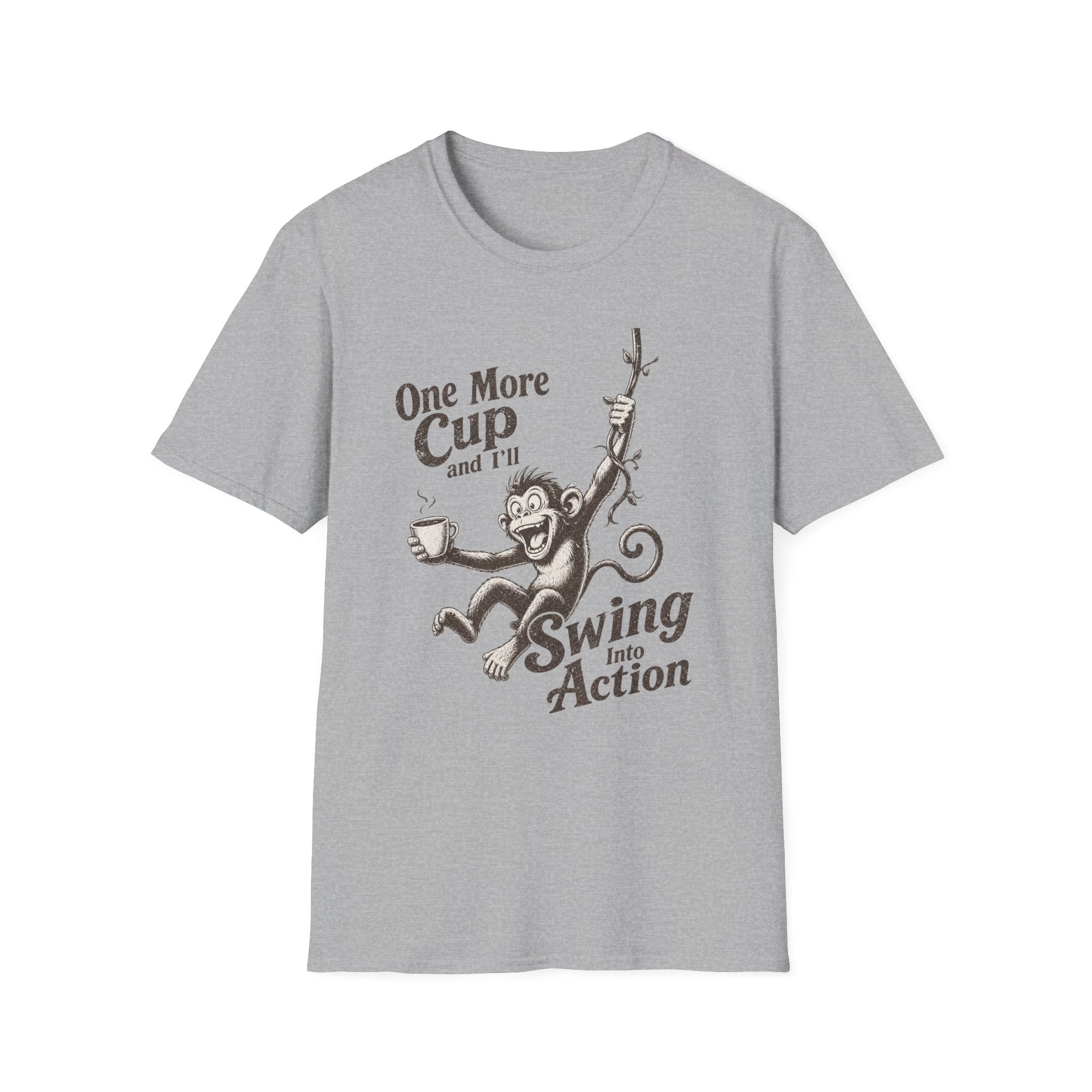 One More Cup Monkey T-Shirt
