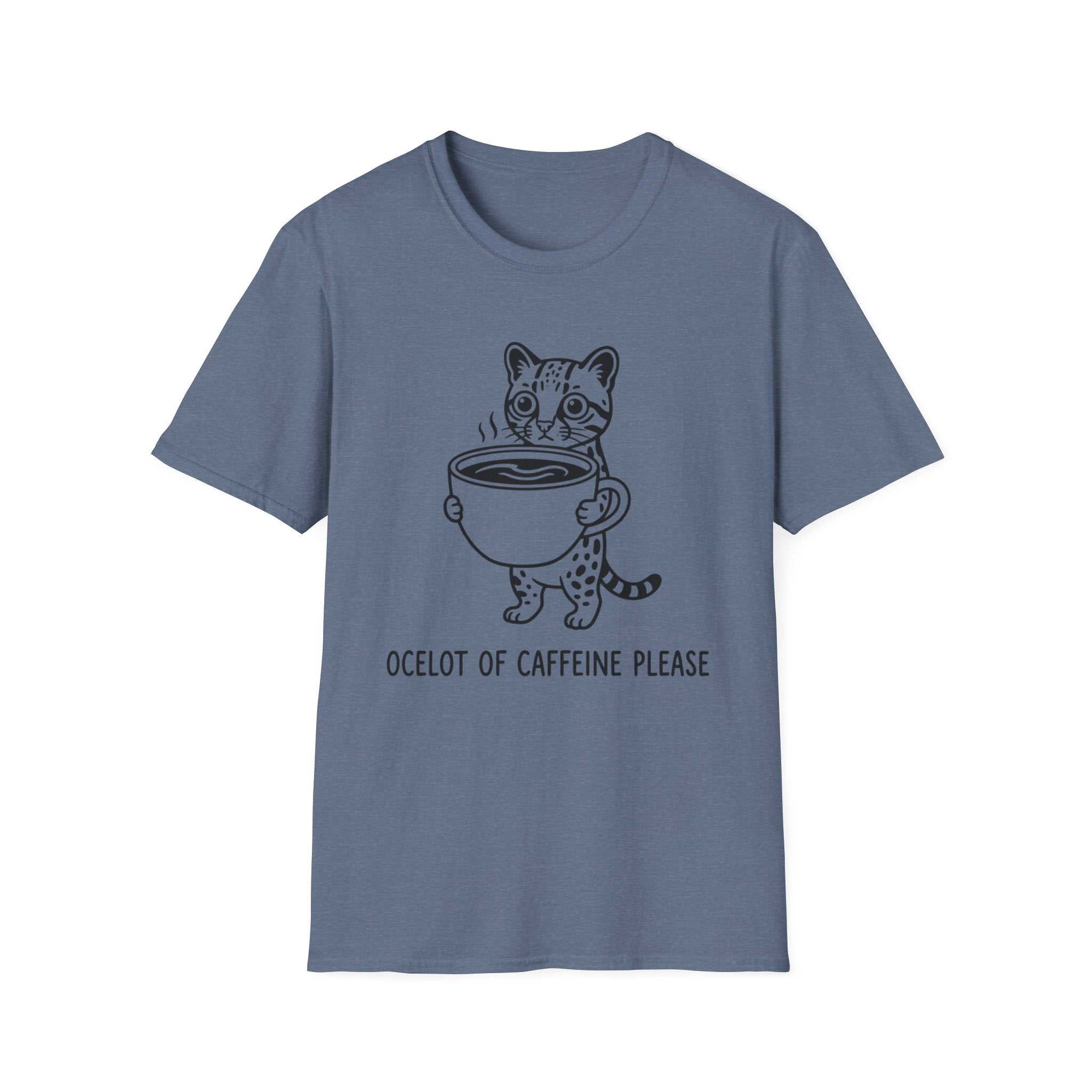 Ocelot of Caffeine T-Shirt