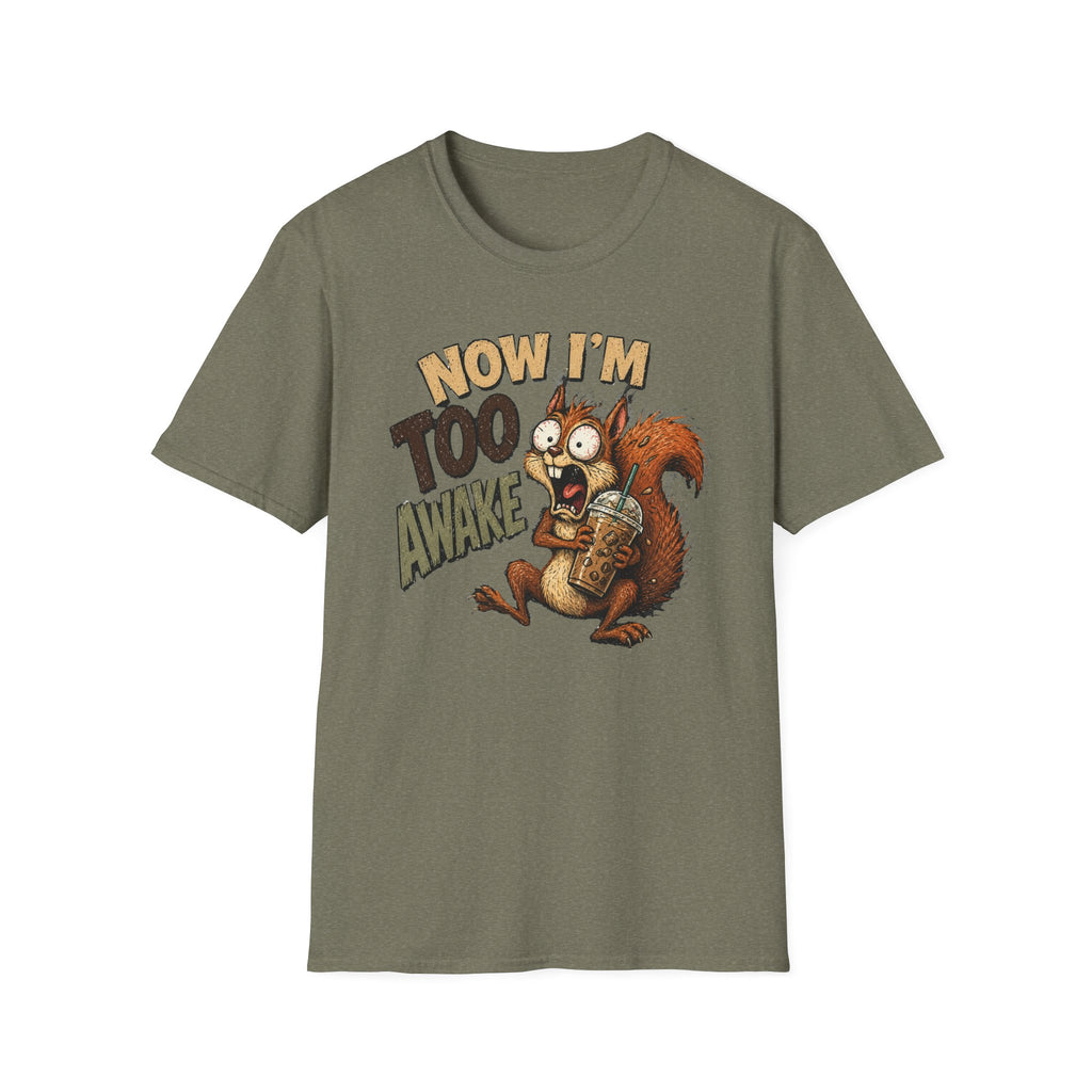 Too Awake Squirrel T-Shirt
