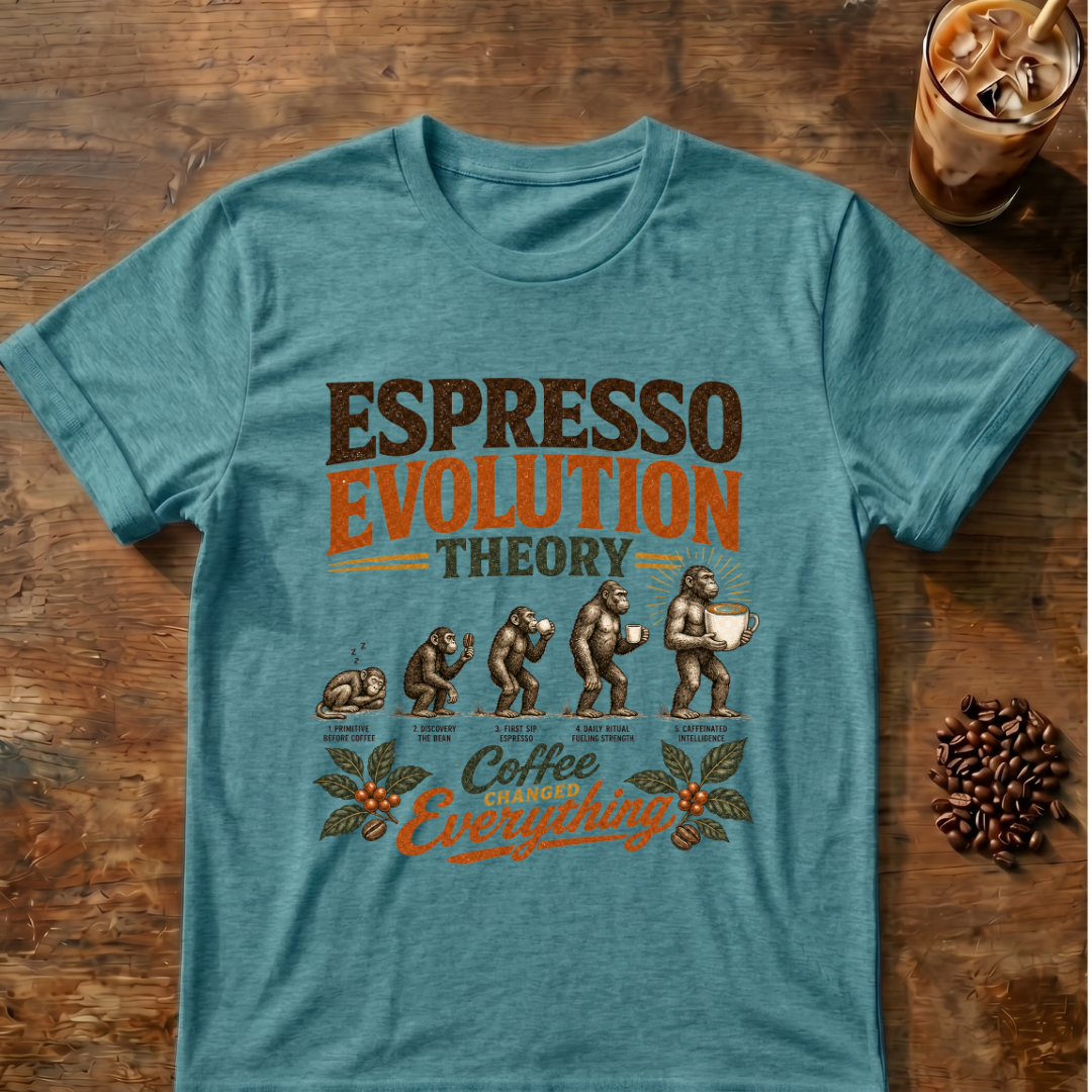 Espresso Evolution Theory T-Shirt