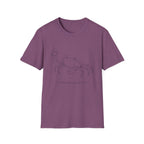 Crab Line Art T-Shirt