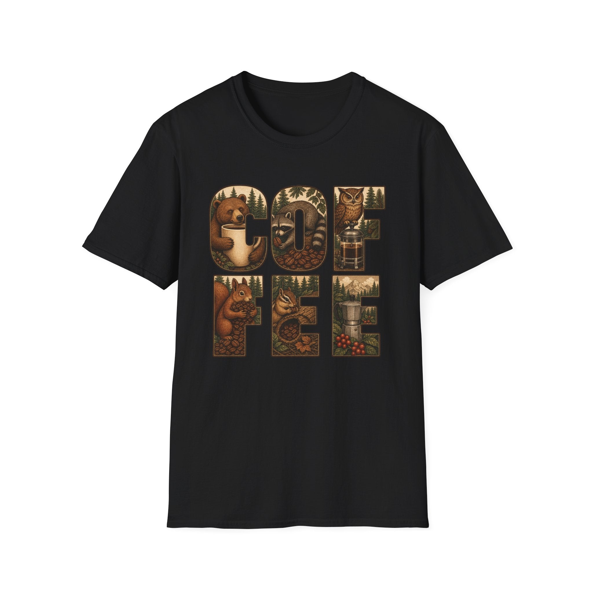 Coffee Wildlife T-Shirt