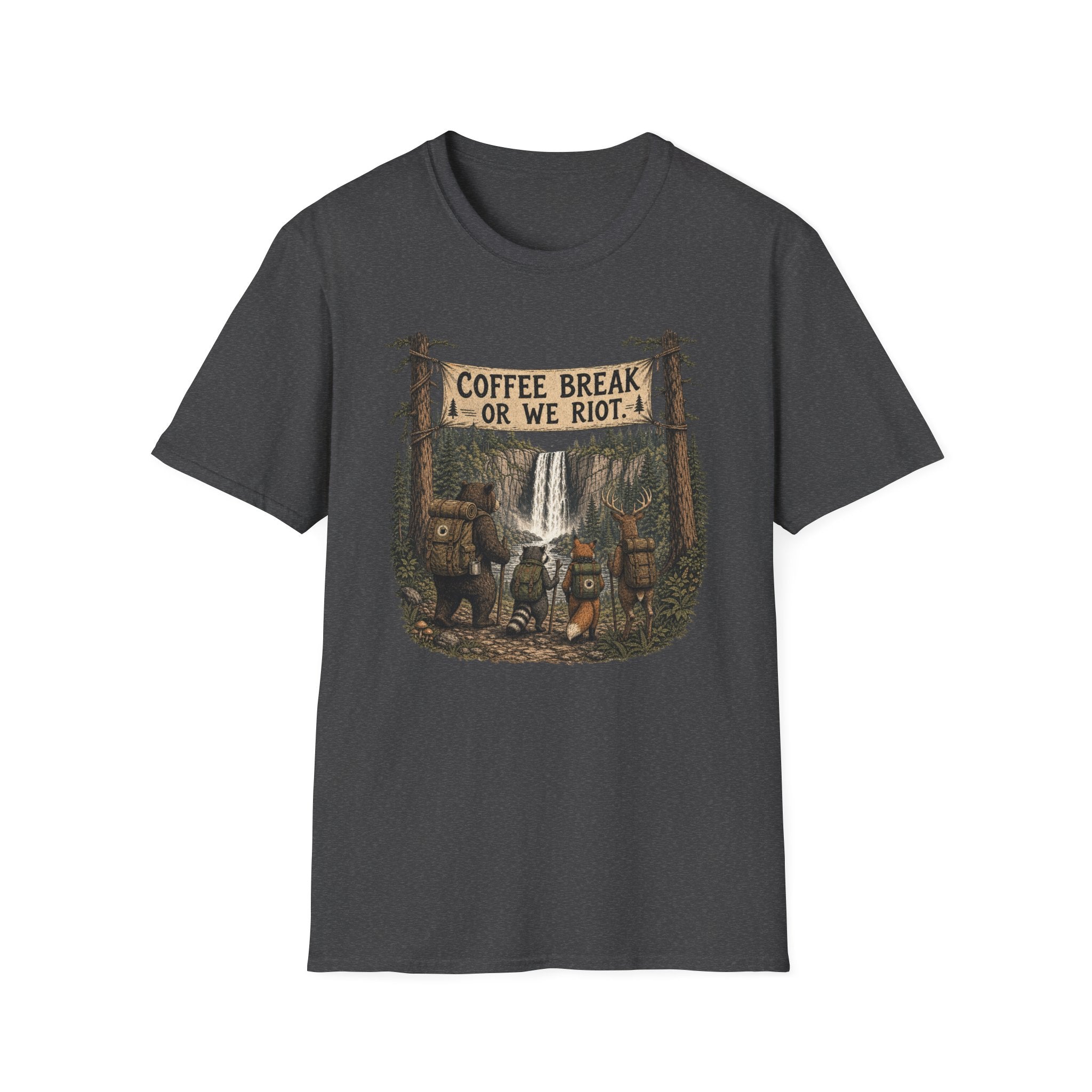 Coffee Break or We Riot T-Shirt